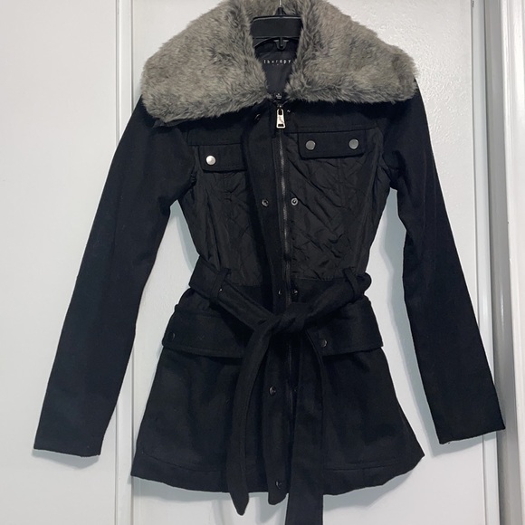 Therapy by Lane Crawford Black Coat - Size - Small (**Make An Offer**) - Picture 3 of 5